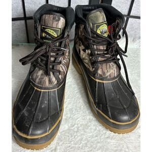 Crater Ridge Camouflage Lace Up Duck Shoes